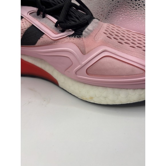 Adidas x Ninja ZX 2K Boost Men's True Pink Core White Black Scarlet Red Size 10 - Picture 8 of 13